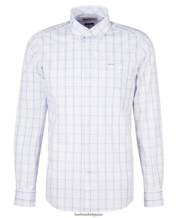 vêtements Barbour chemise ajustée alnwick pierre Hommes T2L6ZP349