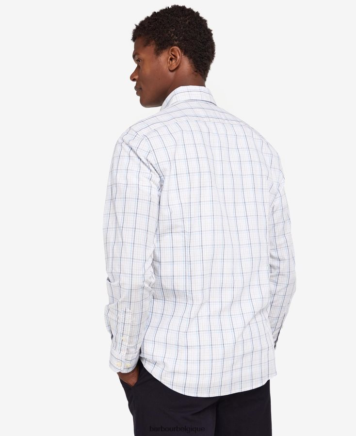 vêtements Barbour chemise ajustée alnwick pierre Hommes T2L6ZP349