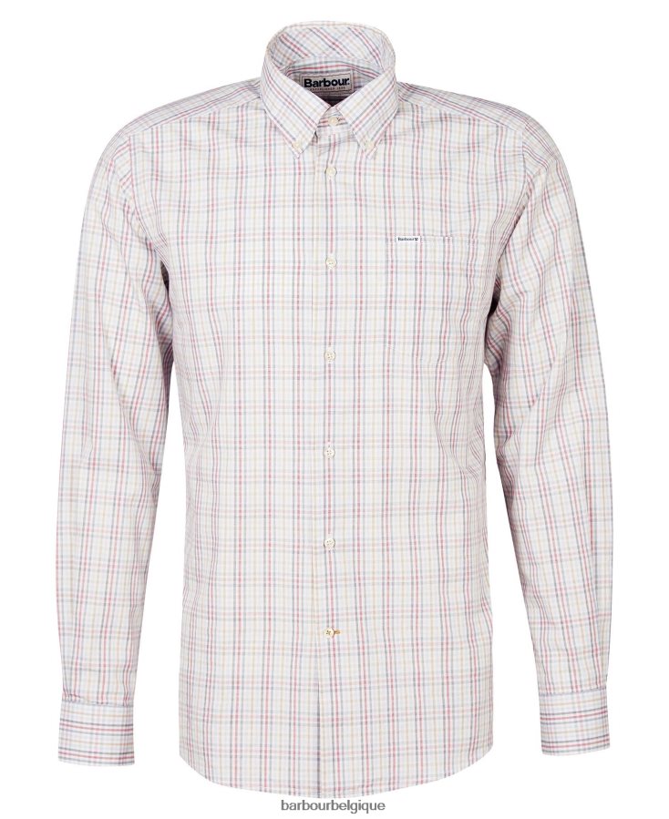 vêtements Barbour chemise ajustée alnwick pierre Hommes T2L6ZP495