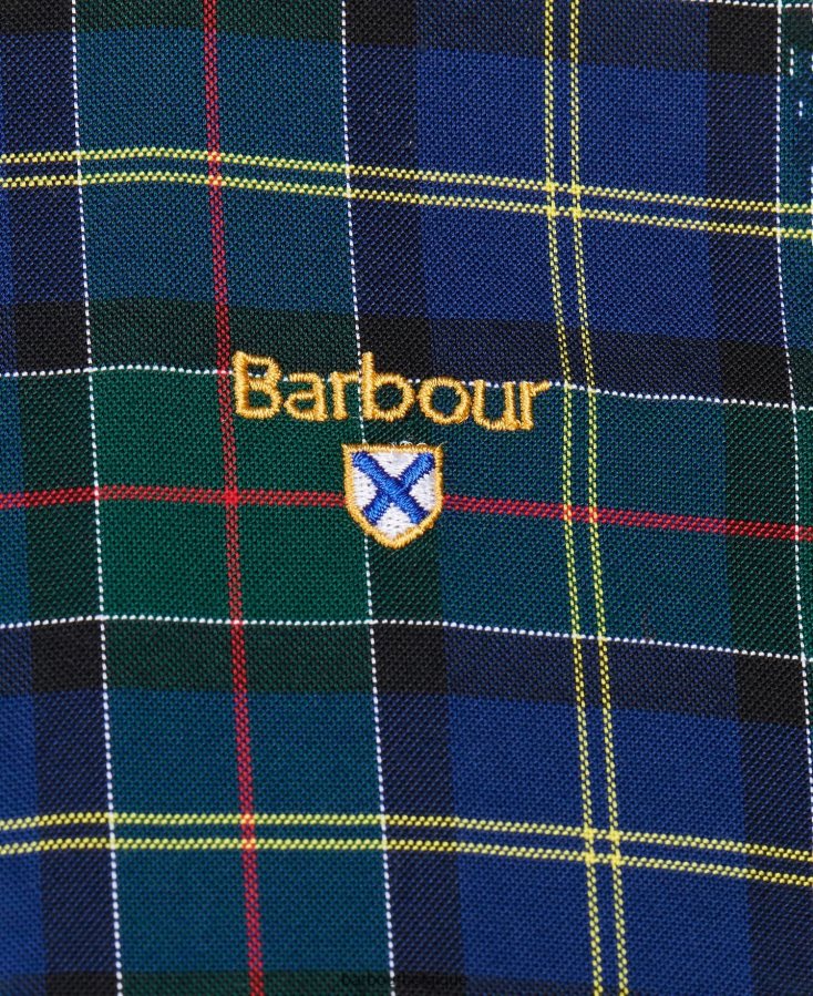 vêtements Barbour chemise ajustée à carreaux oxbridge lierre d\'été Hommes T2L6ZP347