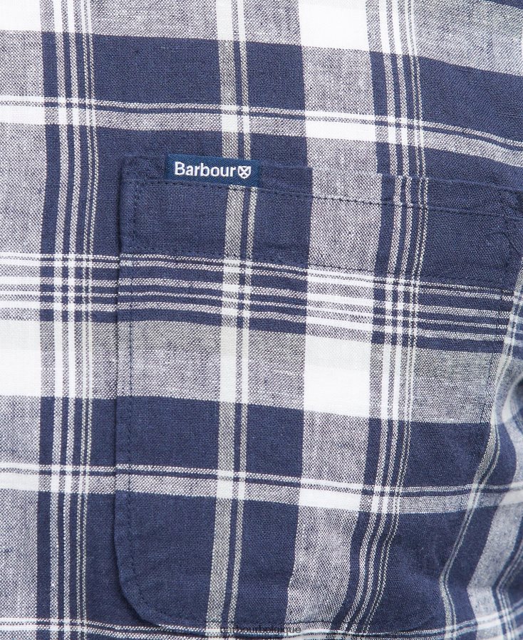 vêtements Barbour chemise ajustée ezra rouiller Hommes T2L6ZP505