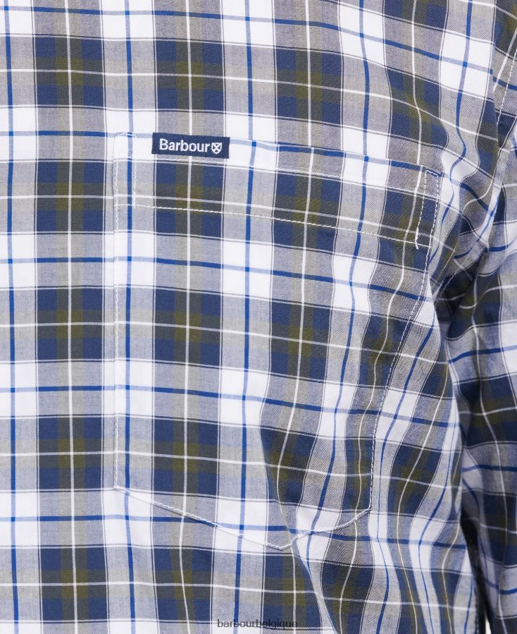 vêtements Barbour chemise ajustée foxlow piment rouge Hommes T2L6ZP377