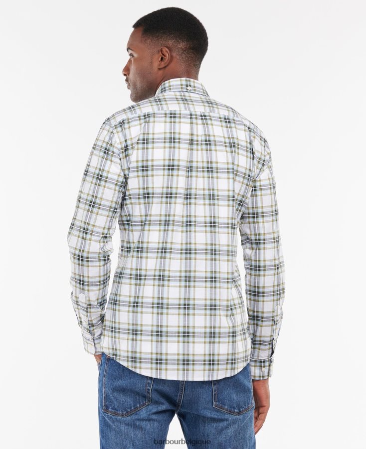 vêtements Barbour chemise ajustée hartcliff rouge Hommes T2L6ZP454