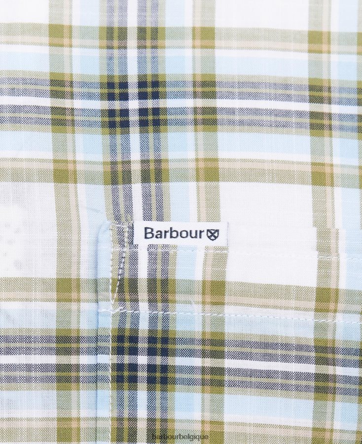 vêtements Barbour chemise ajustée hartcliff rouge Hommes T2L6ZP454