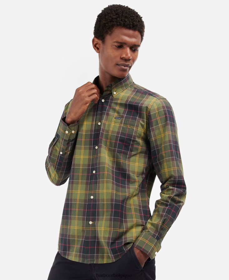 vêtements Barbour chemise ajustée kippford robe tartan Hommes T2L6ZP398