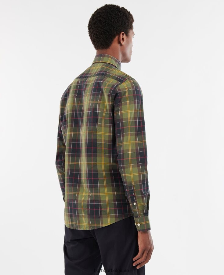 vêtements Barbour chemise ajustée kippford robe tartan Hommes T2L6ZP398