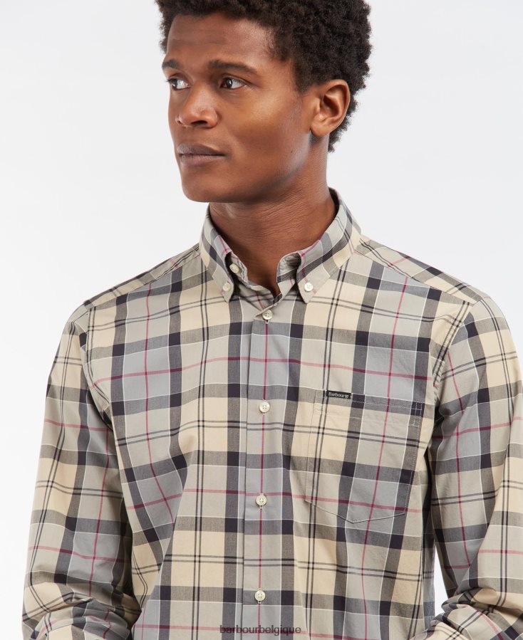 vêtements Barbour chemise ajustée kippford robe tartan Hommes T2L6ZP425