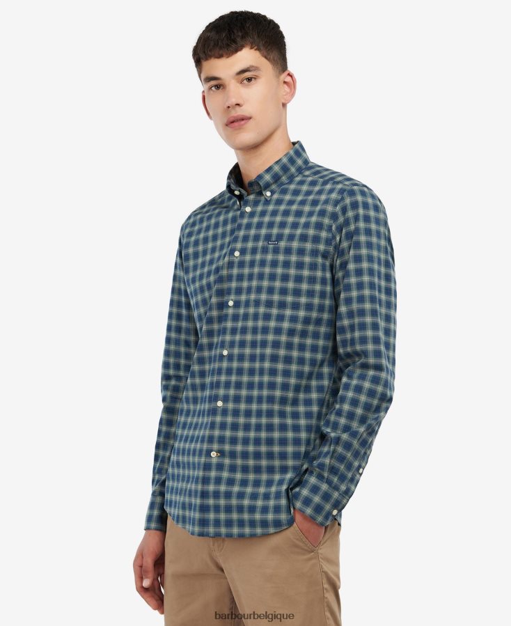 vêtements Barbour chemise ajustée lomond tartan sable amble Hommes T2L6ZP339