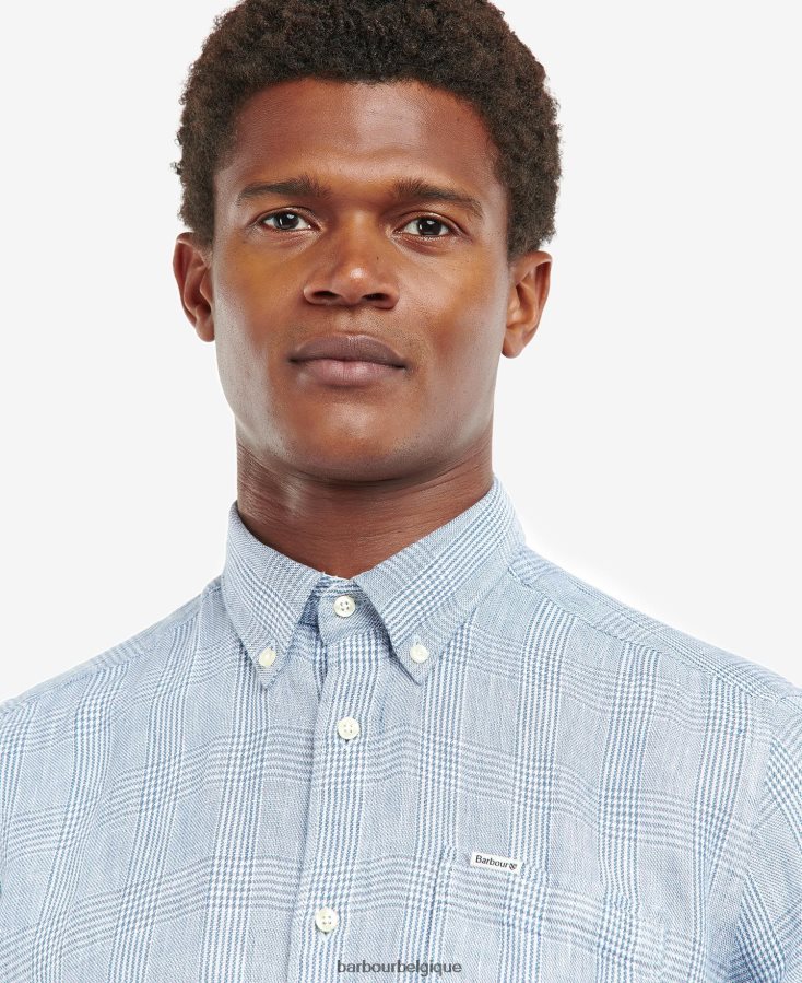 vêtements Barbour chemise ajustée marwood chambray Hommes T2L6ZP344