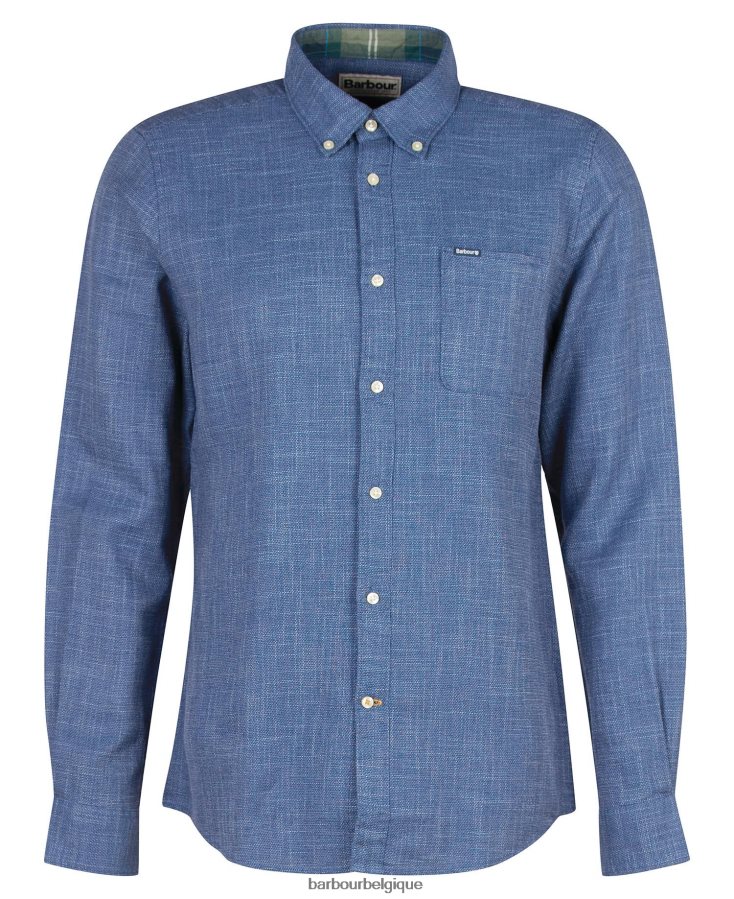 vêtements Barbour chemise ajustée ramport Un jean bleu Hommes T2L6ZP388