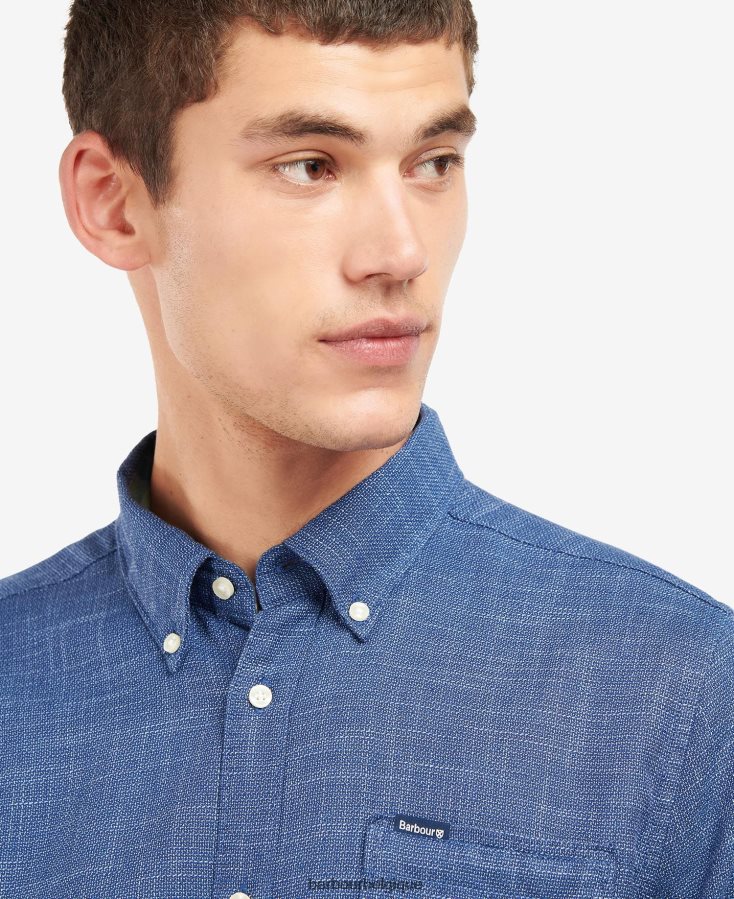 vêtements Barbour chemise ajustée ramport Un jean bleu Hommes T2L6ZP388