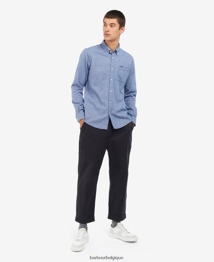vêtements Barbour chemise ajustée robfell chambray Hommes T2L6ZP519