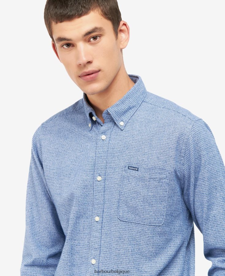 vêtements Barbour chemise ajustée robfell chambray Hommes T2L6ZP519