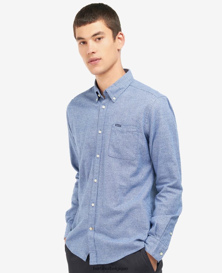 vêtements Barbour chemise ajustée robfell chambray Hommes T2L6ZP519