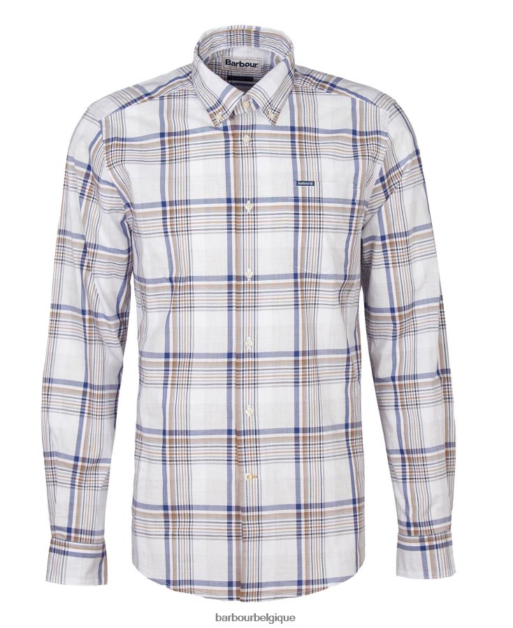 vêtements Barbour chemise ajustée sunhill rouge classique Hommes T2L6ZP500