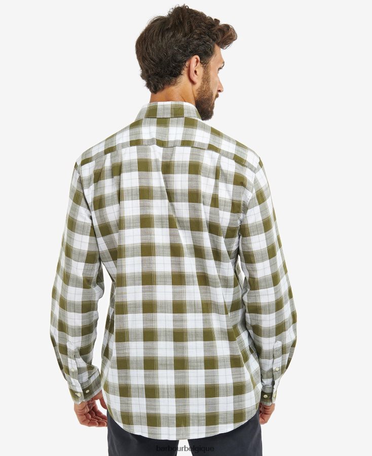 vêtements Barbour chemise broxfield regular à carreaux bleu classique Hommes T2L6ZP485