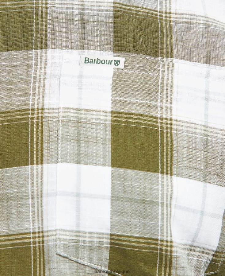 vêtements Barbour chemise broxfield regular à carreaux bleu classique Hommes T2L6ZP485