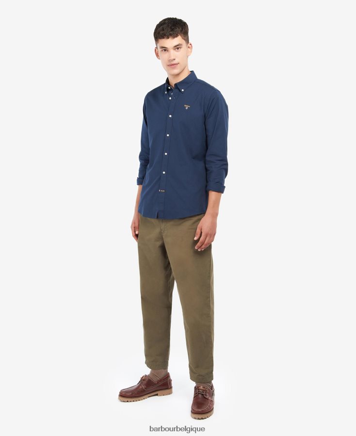 vêtements Barbour chemise camford sur mesure blanc Hommes T2L6ZP422