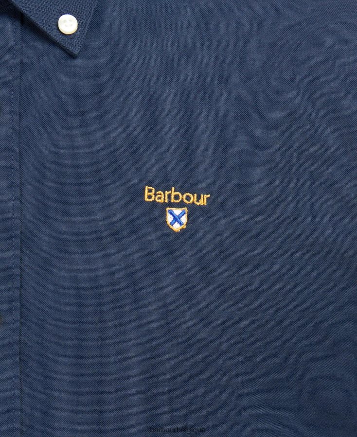 vêtements Barbour chemise camford sur mesure blanc Hommes T2L6ZP422