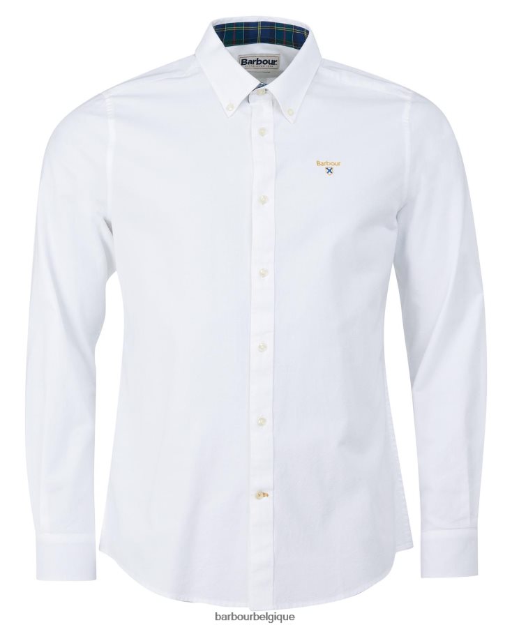 vêtements Barbour chemise camford sur mesure marine classique Hommes T2L6ZP372