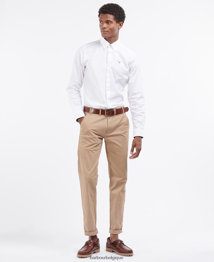 vêtements Barbour chemise camford sur mesure marine classique Hommes T2L6ZP372