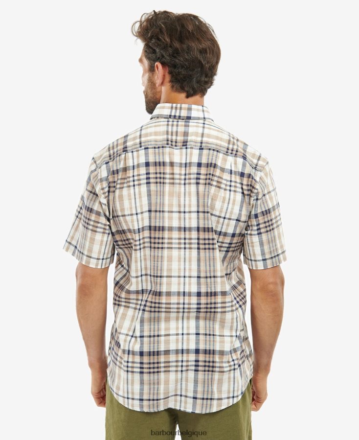 vêtements Barbour chemise à carreaux regular hartley ciel Hommes T2L6ZP305