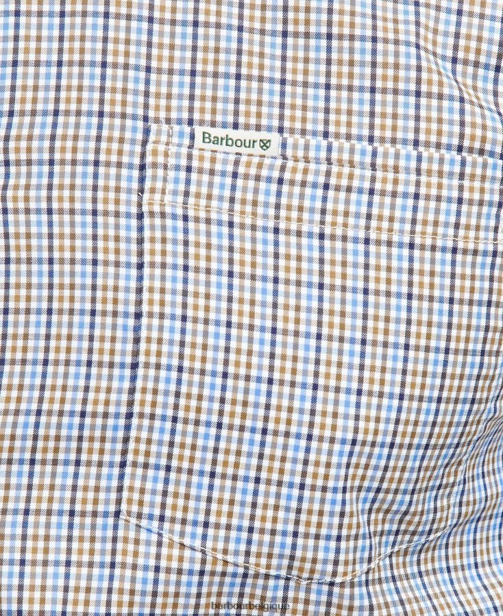 vêtements Barbour chemise à carreaux stanhope performance pierre Hommes T2L6ZP492