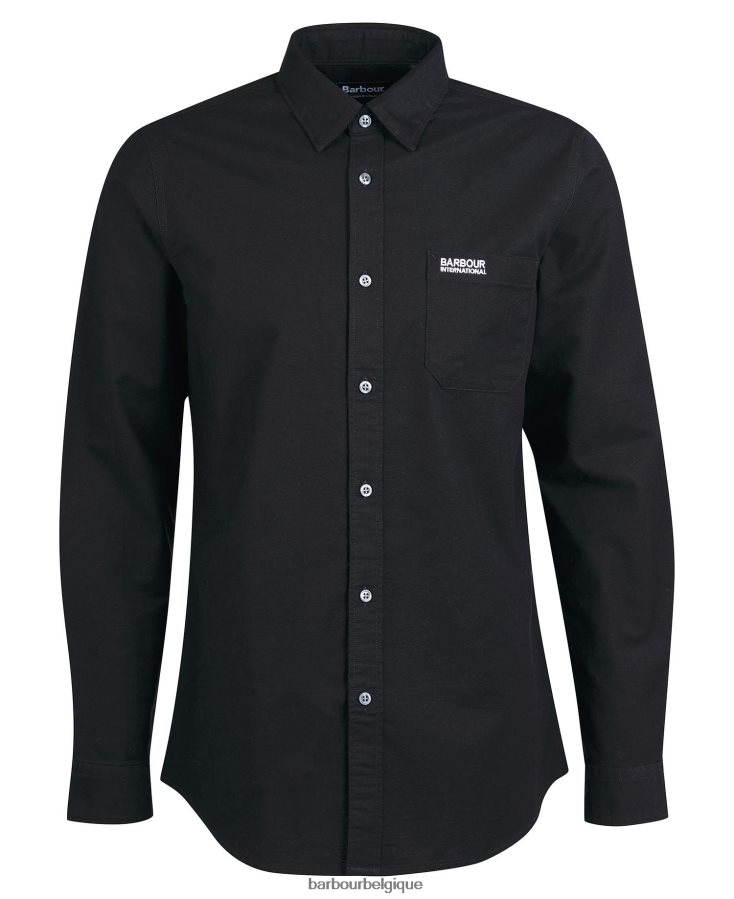 vêtements Barbour chemise cinétique blanc classique Hommes T2L6ZP431