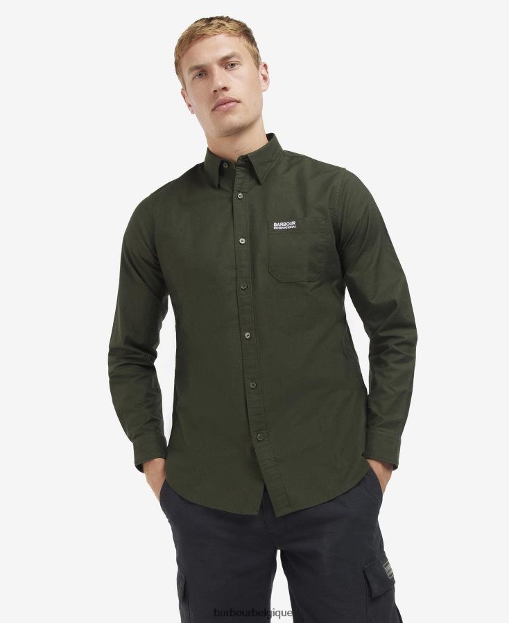 vêtements Barbour chemise cinétique forêt Hommes T2L6ZP460