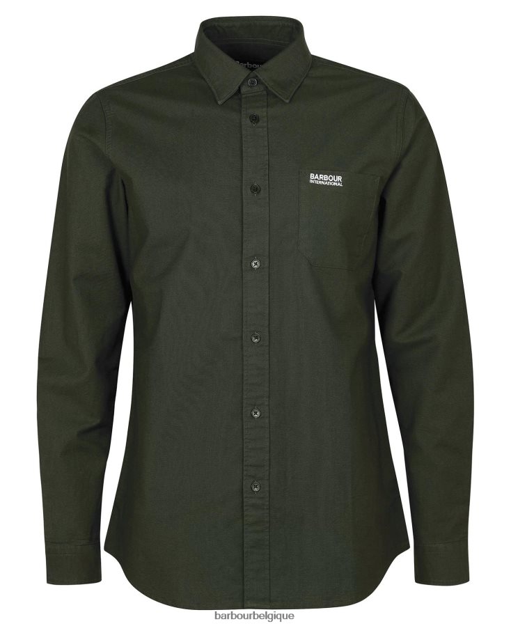 vêtements Barbour chemise cinétique forêt Hommes T2L6ZP460