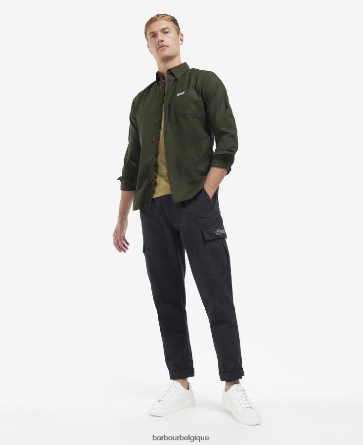 vêtements Barbour chemise cinétique forêt Hommes T2L6ZP460