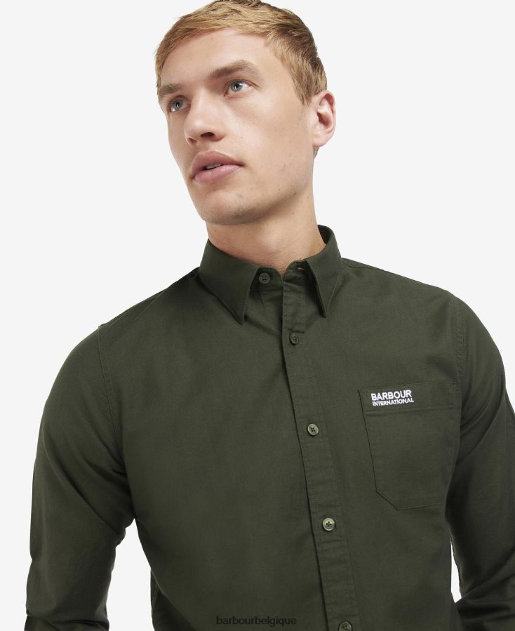 vêtements Barbour chemise cinétique forêt Hommes T2L6ZP460