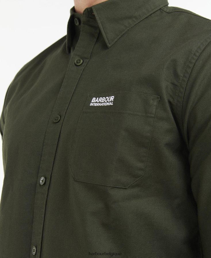 vêtements Barbour chemise cinétique forêt Hommes T2L6ZP460