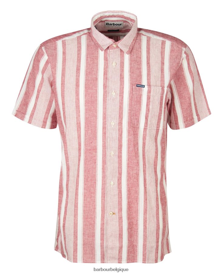 vêtements Barbour chemise classique thewles marine classique Hommes T2L6ZP395