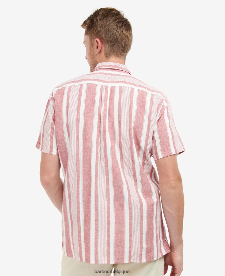 vêtements Barbour chemise classique thewles marine classique Hommes T2L6ZP395