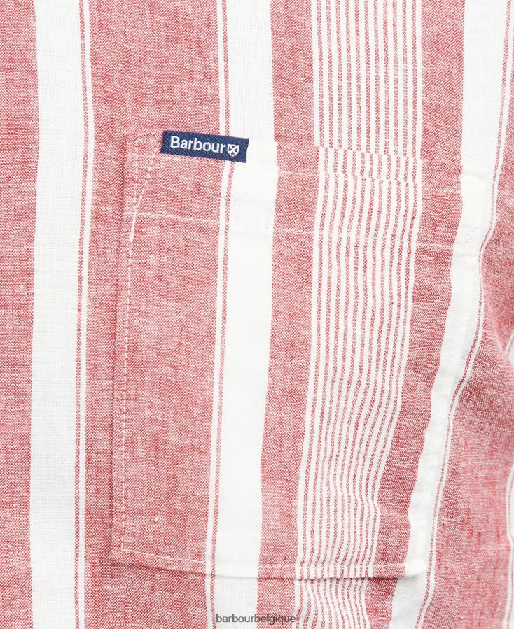 vêtements Barbour chemise classique thewles marine classique Hommes T2L6ZP395