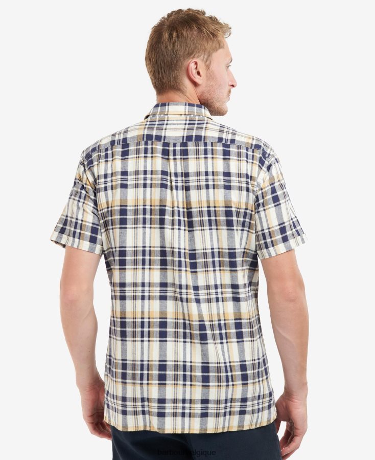 vêtements Barbour chemise d\'été à manches courtes Bodmin olive Hommes T2L6ZP421