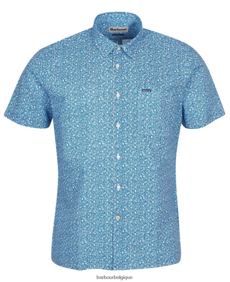 vêtements Barbour chemise d\'été à manches courtes melbury olive Hommes T2L6ZP326