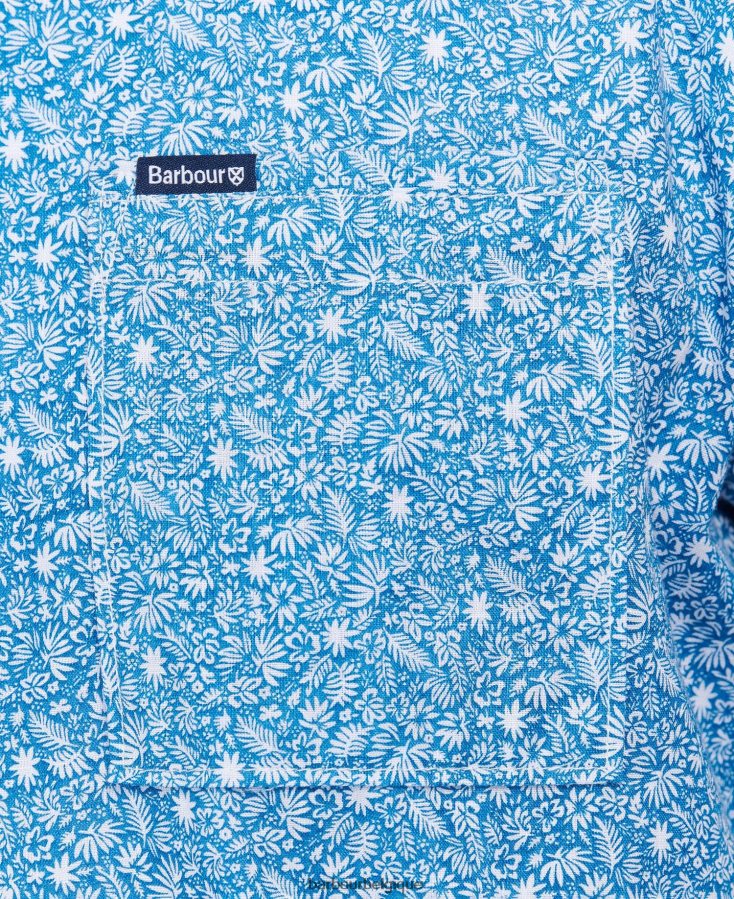 vêtements Barbour chemise d\'été à manches courtes melbury olive Hommes T2L6ZP326