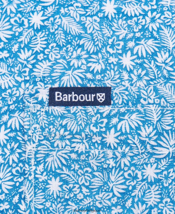 vêtements Barbour chemise d\'été à manches courtes melbury olive Hommes T2L6ZP326