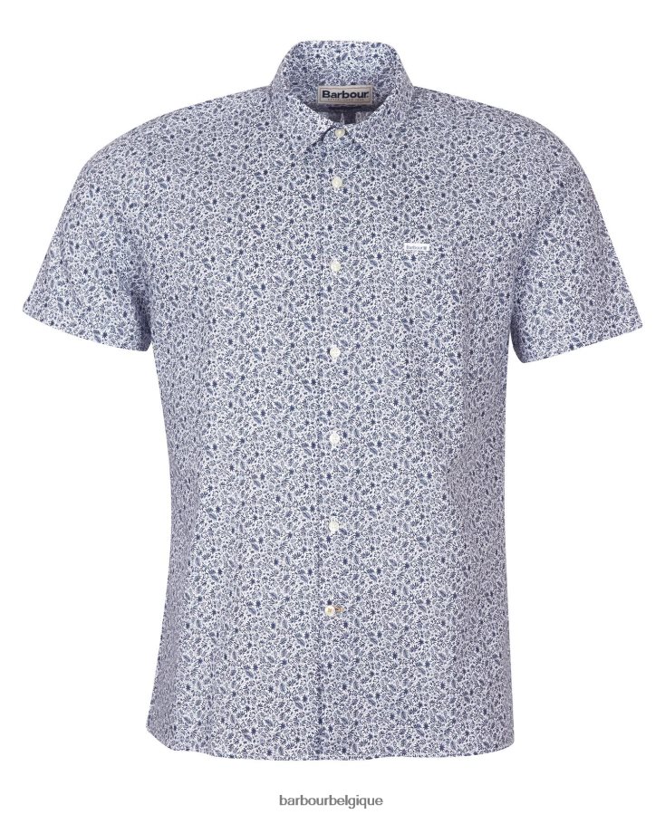 vêtements Barbour chemise d\'été à manches courtes melbury olive Hommes T2L6ZP338