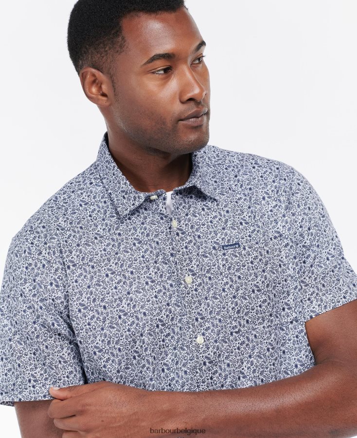 vêtements Barbour chemise d\'été à manches courtes melbury olive Hommes T2L6ZP338