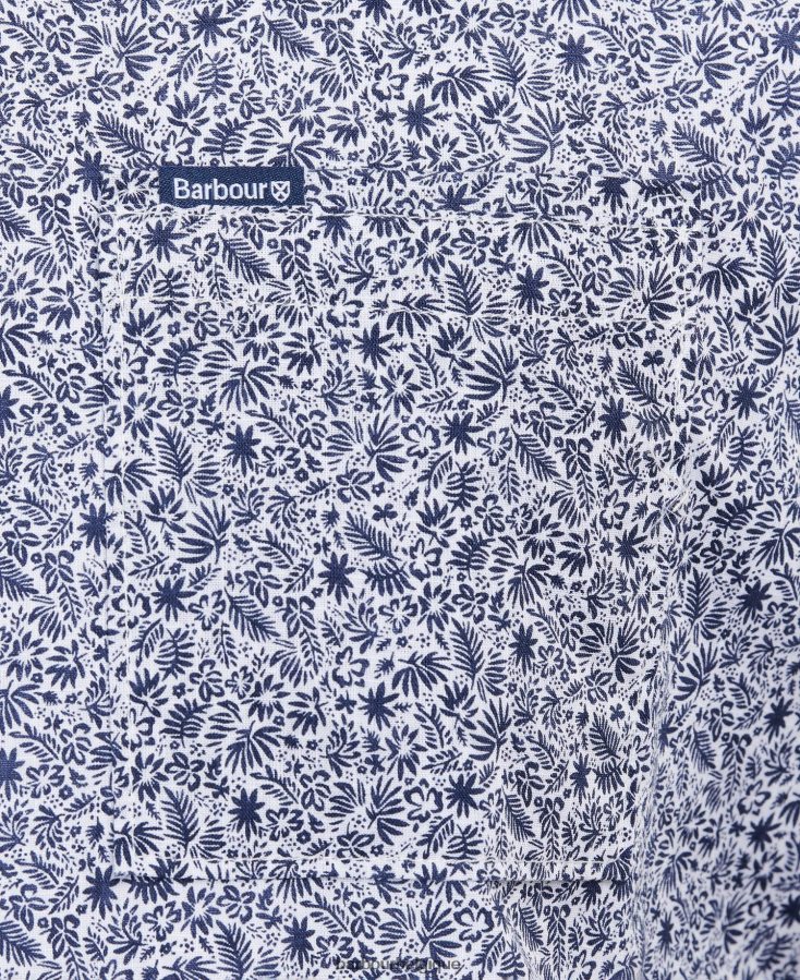 vêtements Barbour chemise d\'été à manches courtes melbury olive Hommes T2L6ZP338