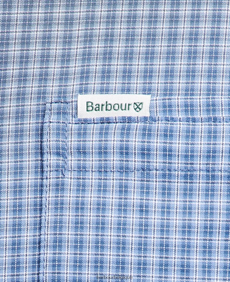 vêtements Barbour chemise de performance bosquet olive Hommes T2L6ZP367