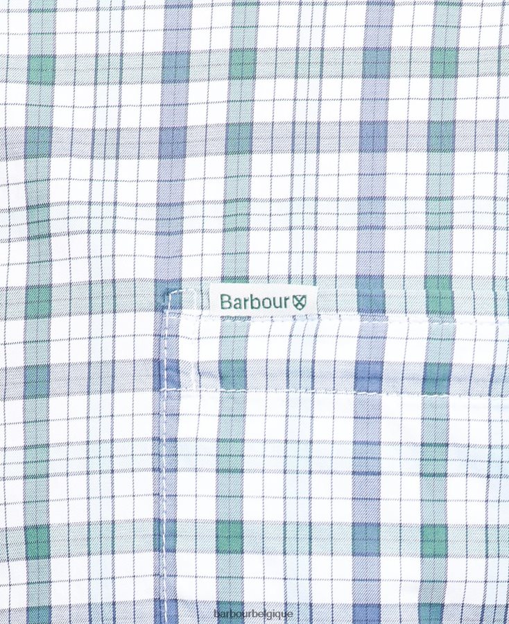 vêtements Barbour chemise de performance hallhill rouge Hommes T2L6ZP391