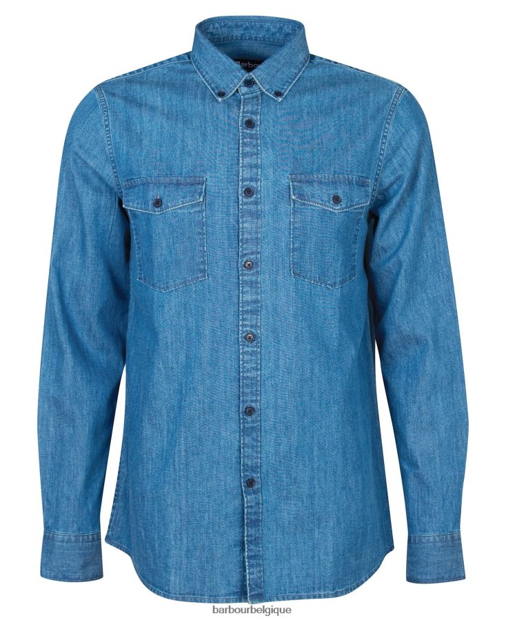 vêtements Barbour chemise en jean reynolds jean Hommes T2L6ZP518