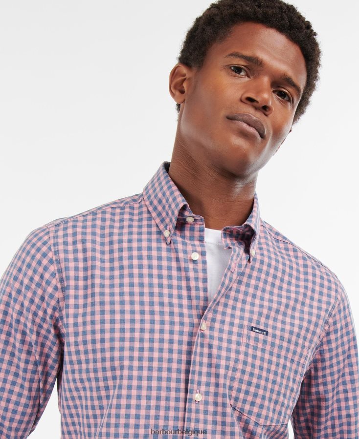 vêtements Barbour chemise merryton ajustée menthe Hommes T2L6ZP350