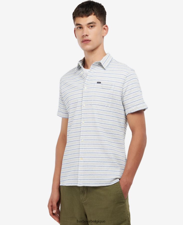 vêtements Barbour chemise newquay regular marine classique Hommes T2L6ZP520