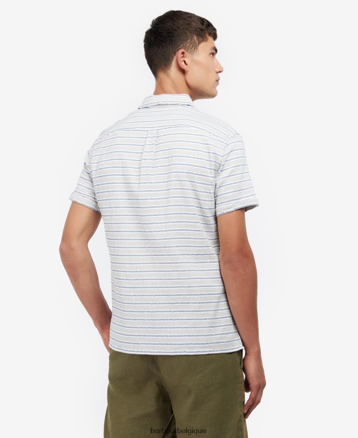 vêtements Barbour chemise newquay regular marine classique Hommes T2L6ZP520