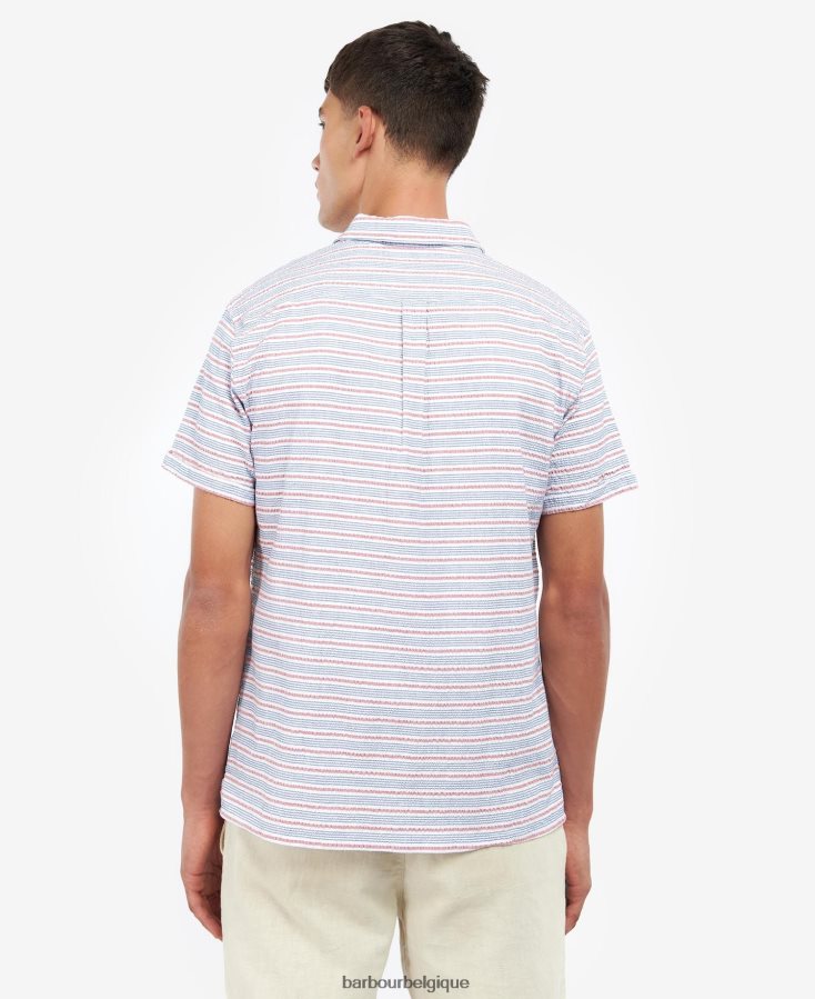 vêtements Barbour chemise newquay regular marine classique Hommes T2L6ZP530